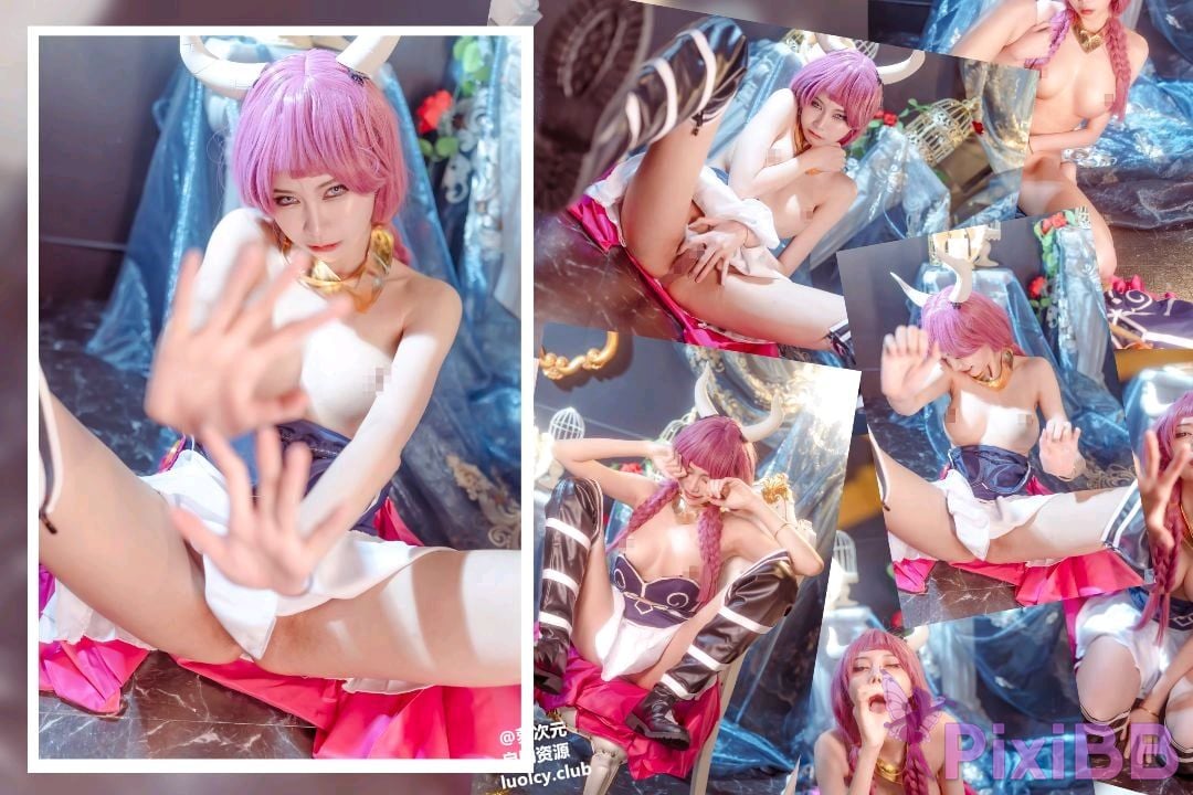 Cosplayer Haruka Yunxi a wu la gei wo tuo diao shuang nv shen de mi kuai le shi guang PixiBB.COM 057