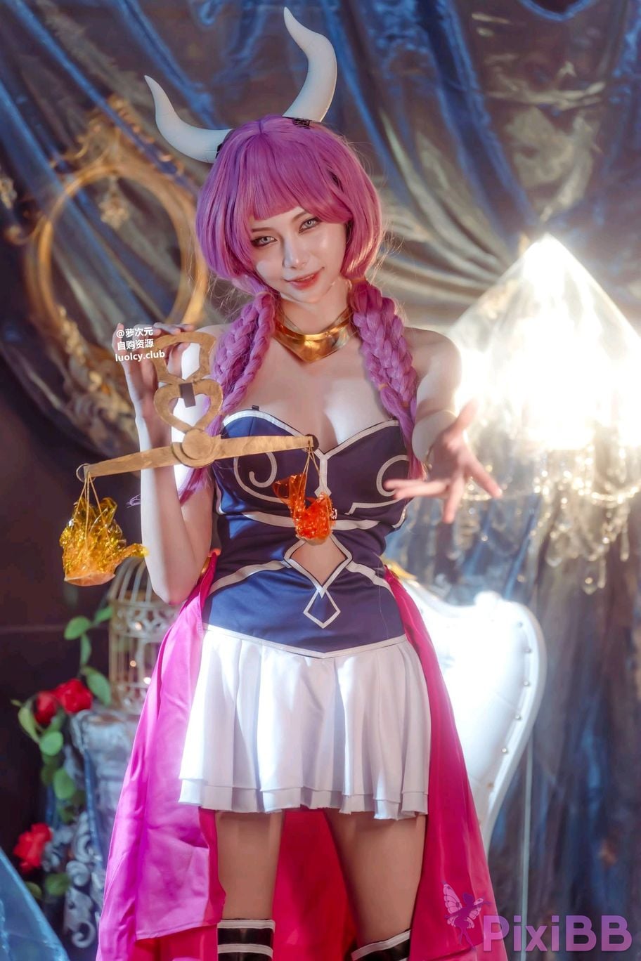 Cosplayer Haruka Yunxi a wu la gei wo tuo diao shuang nv shen de mi kuai le shi guang PixiBB.COM 066