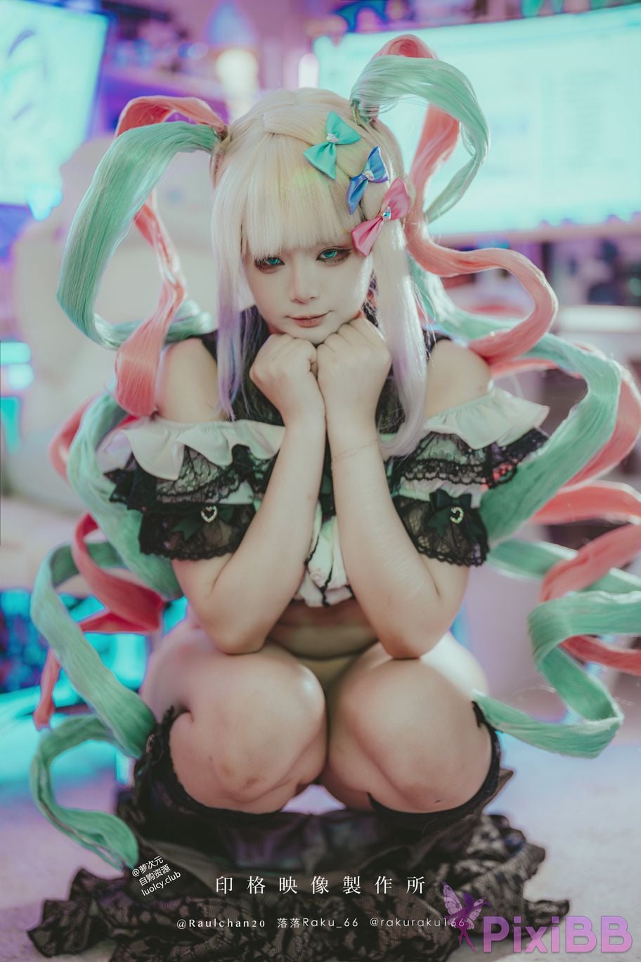Cosplayer Luoluo Raku 8K Cos ascend to heaven PixiBB.COM 020