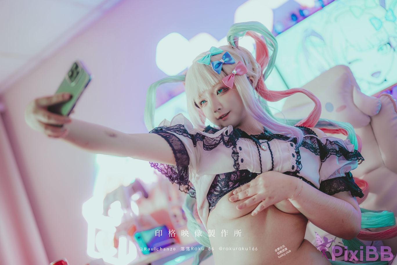 Cosplayer Luoluo Raku 8K Cos ascend to heaven PixiBB.COM 033