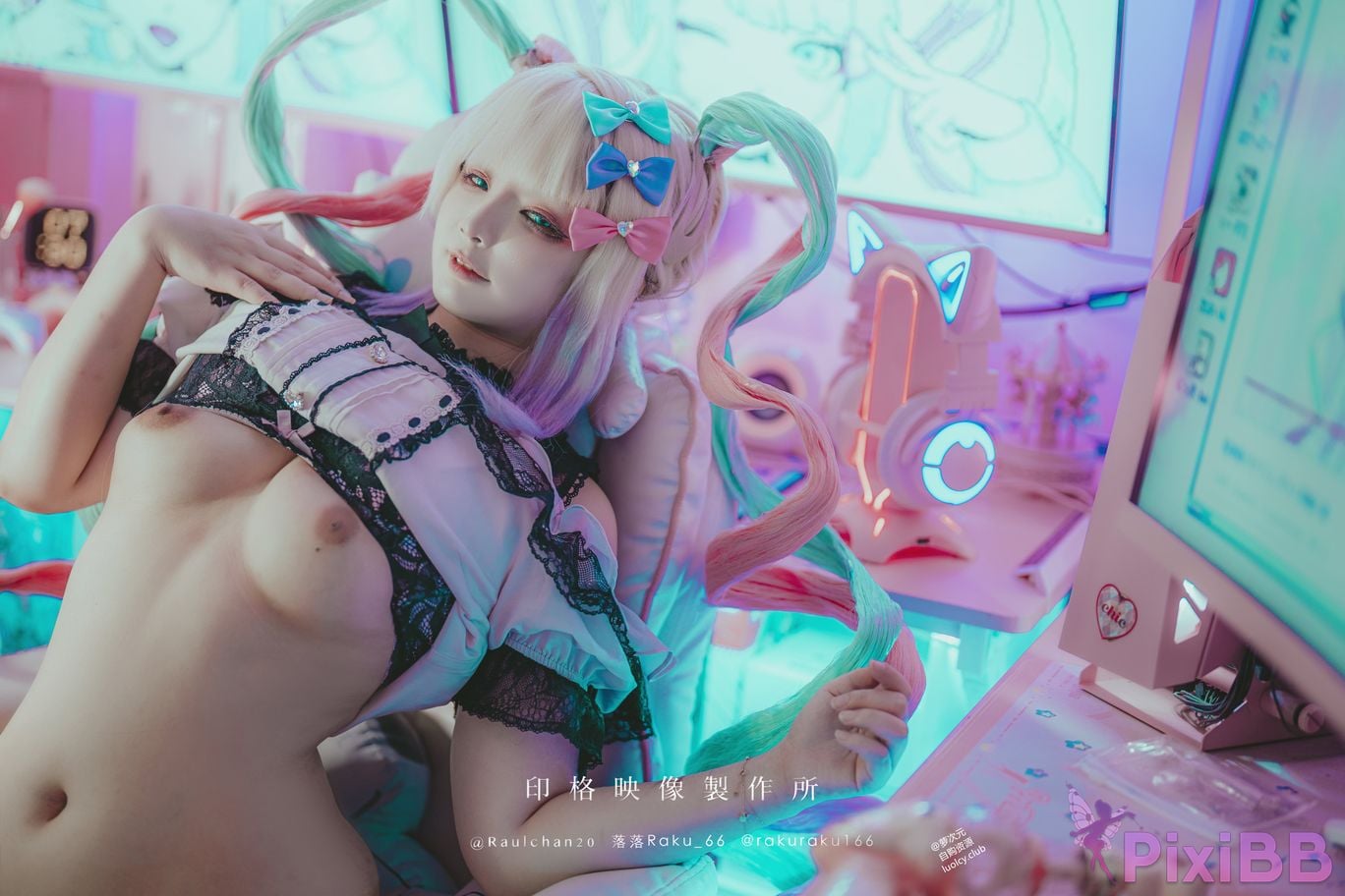 Cosplayer Luoluo Raku 8K Cos ascend to heaven PixiBB.COM 039