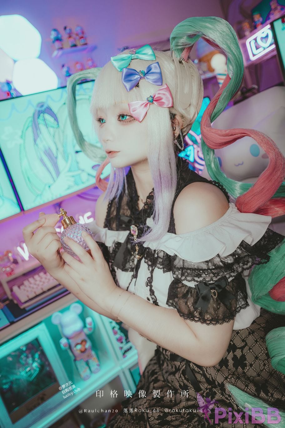 Cosplayer Luoluo Raku 8K Cos ascend to heaven PixiBB.COM 048
