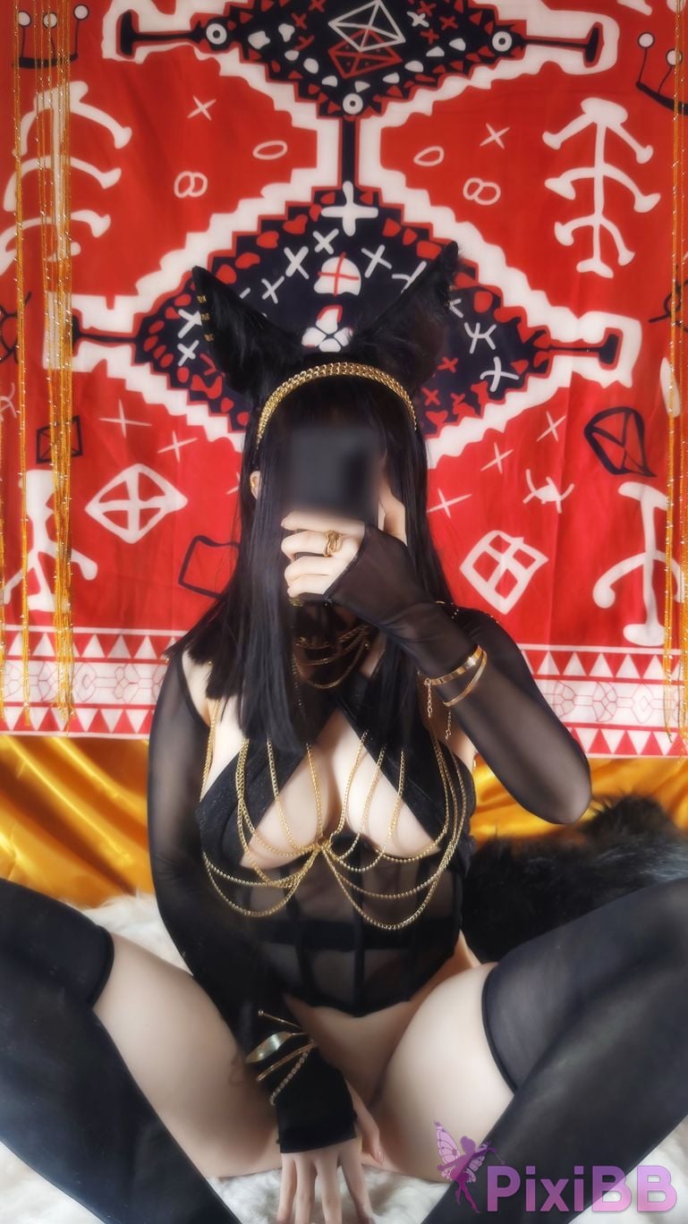 Coser Hokunaimeko Kitano Meko Anubis Cat PixiBB.COM 070