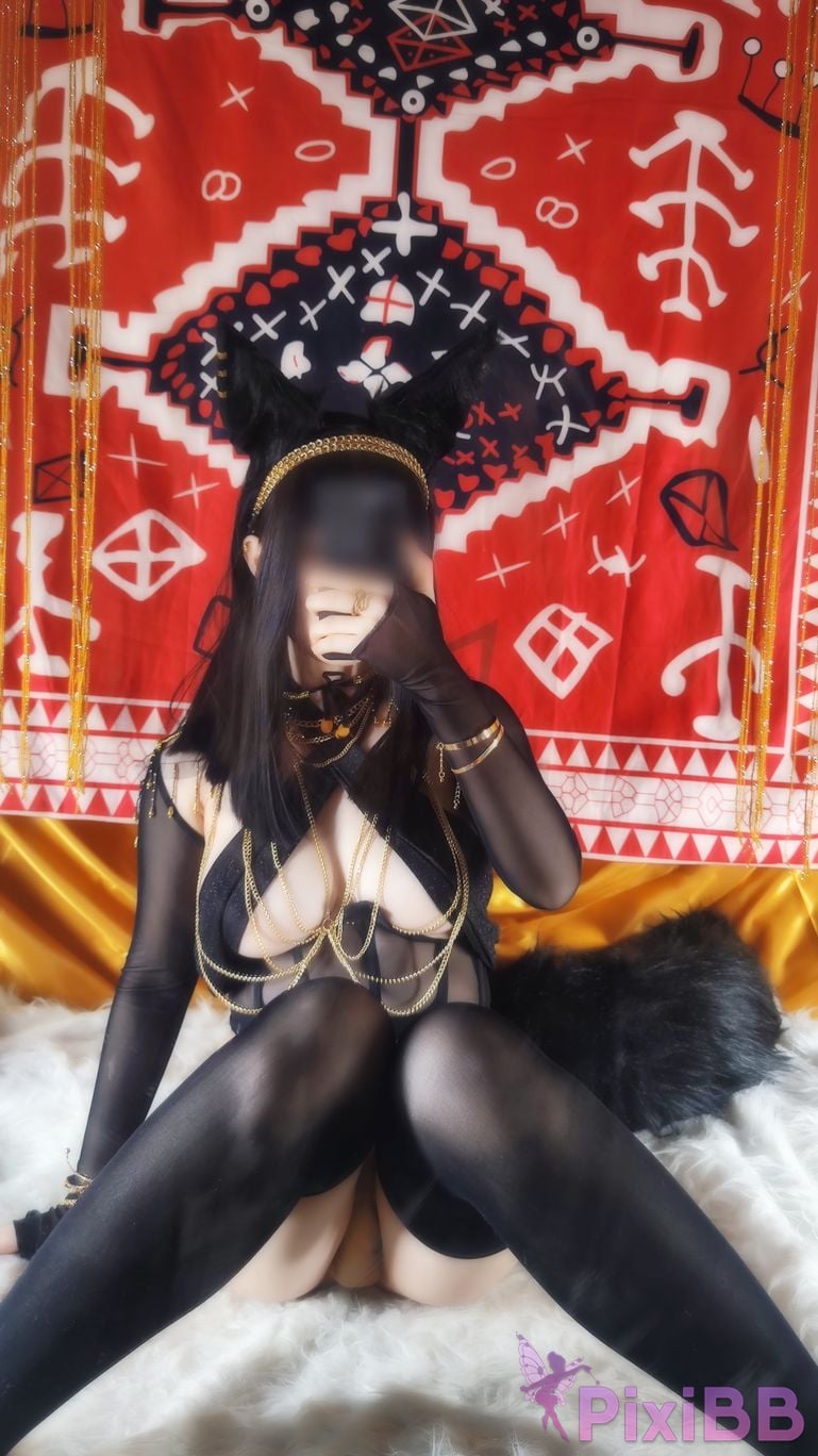 Coser Hokunaimeko Kitano Meko Anubis Cat PixiBB.COM 071