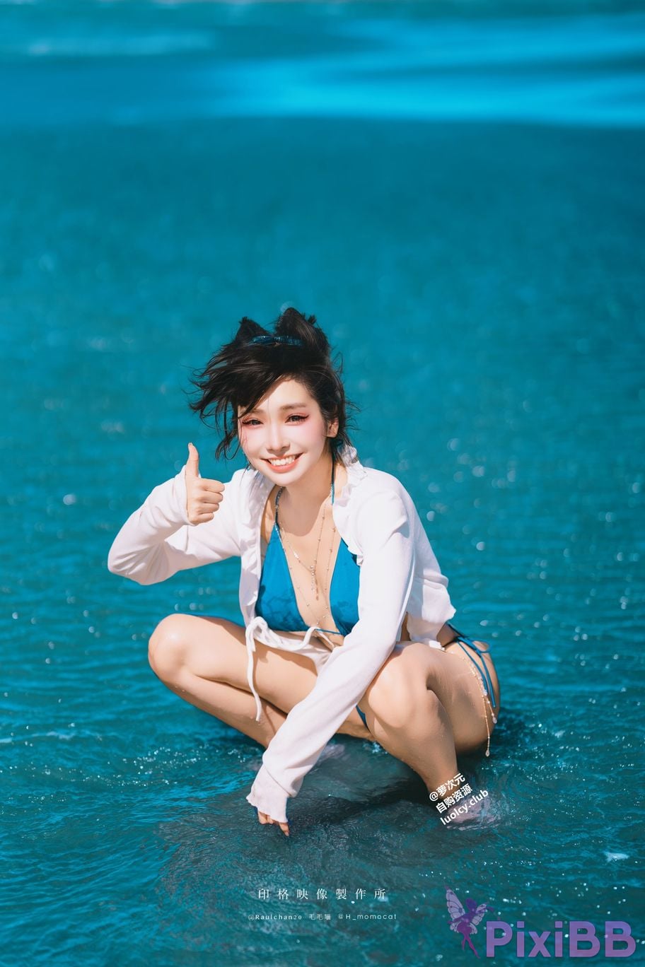 Cosplayer Mumu Momo 4K hai feng zhi ge PixiBB.COM 007