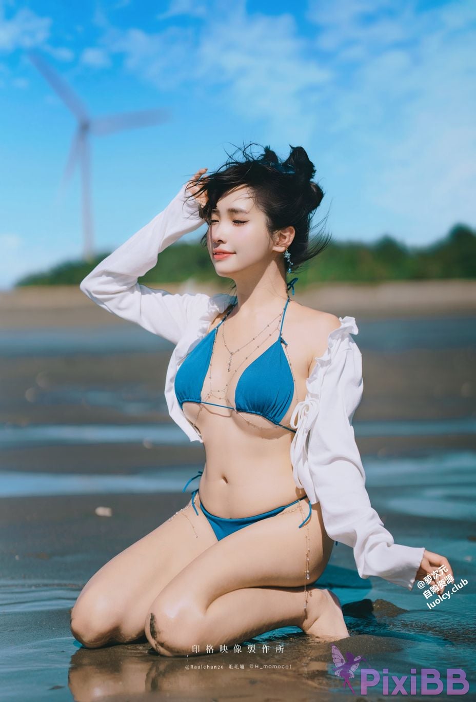 Cosplayer Mumu Momo 4K hai feng zhi ge PixiBB.COM 034
