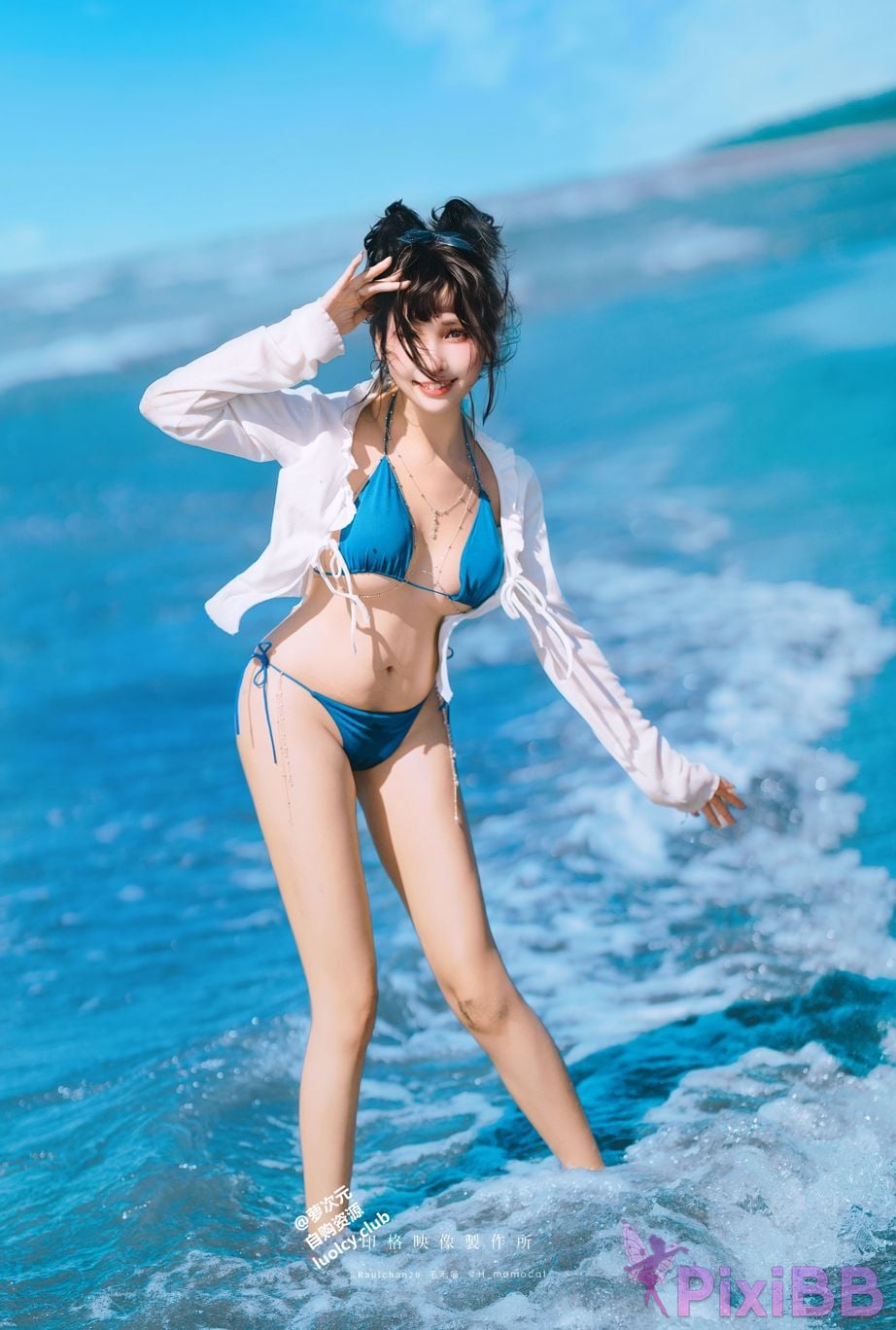 Cosplayer Mumu Momo 4K hai feng zhi ge PixiBB.COM 055