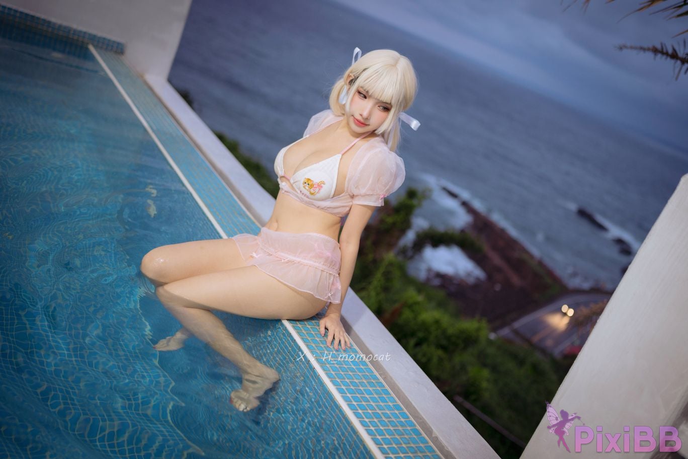 Cosplay Momo SUMMER summer sweetheart PixiBB.COM 006