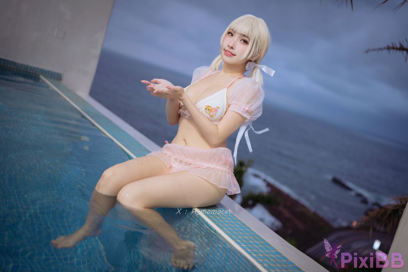 Cosplay Momo SUMMER summer sweetheart PixiBB.COM 007