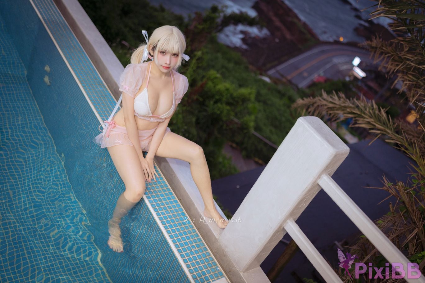 Cosplay Momo SUMMER summer sweetheart PixiBB.COM 010