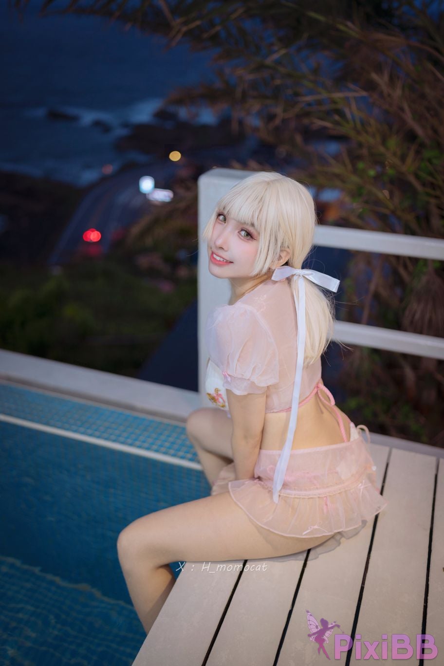 Cosplay Momo SUMMER summer sweetheart PixiBB.COM 014