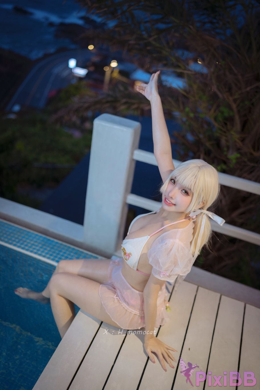 Cosplay Momo SUMMER summer sweetheart PixiBB.COM 015