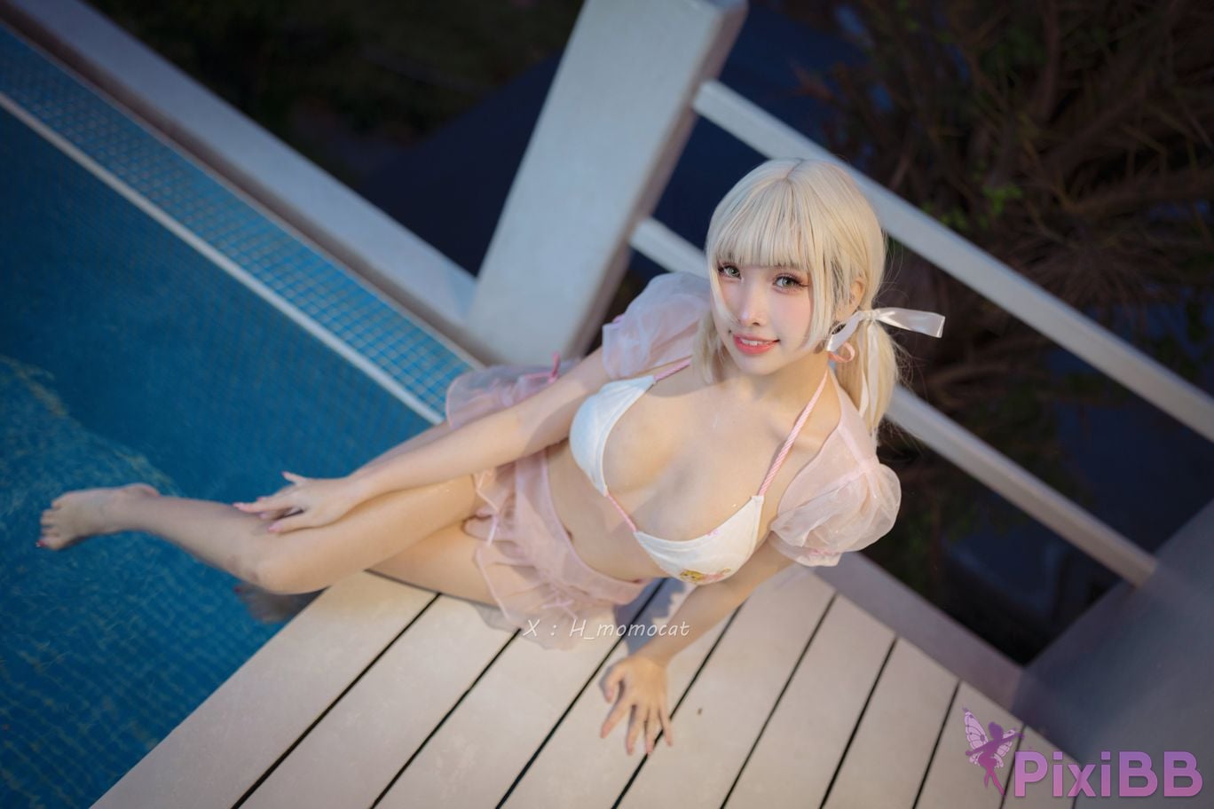 Cosplay Momo SUMMER summer sweetheart PixiBB.COM 016