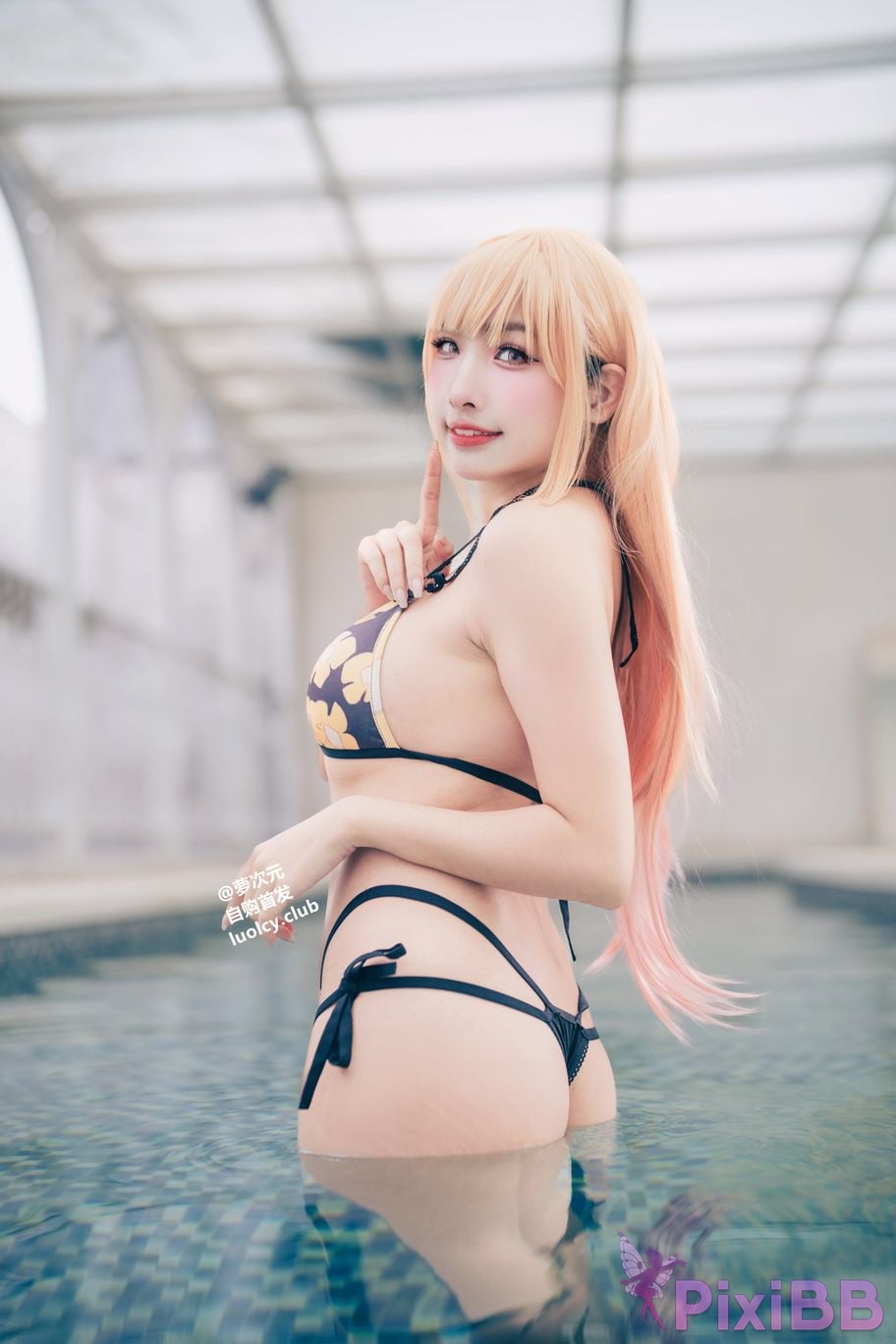 Cosplay Mu Momo Marin Sea Dream Ver. Yong Zhuang PixiBB.COM 001