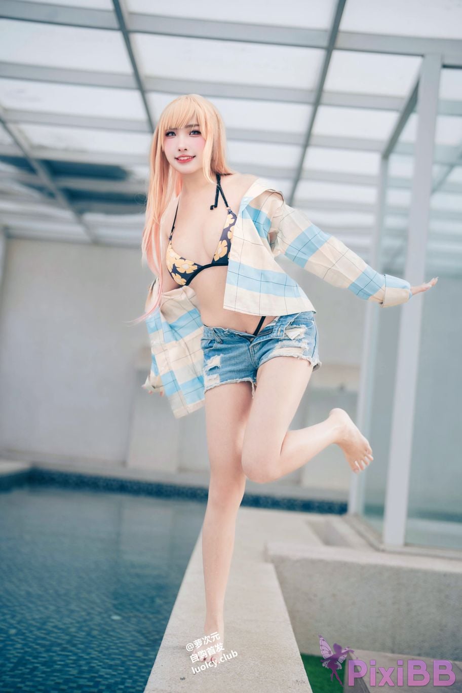 Cosplay Mu Momo Marin Sea Dream Ver. Yong Zhuang PixiBB.COM 031