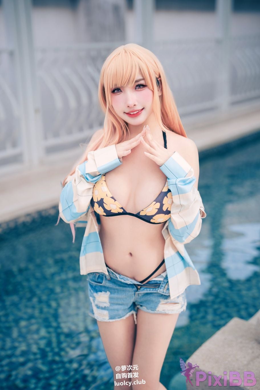 Cosplay Mu Momo Marin Sea Dream Ver. Yong Zhuang PixiBB.COM 033