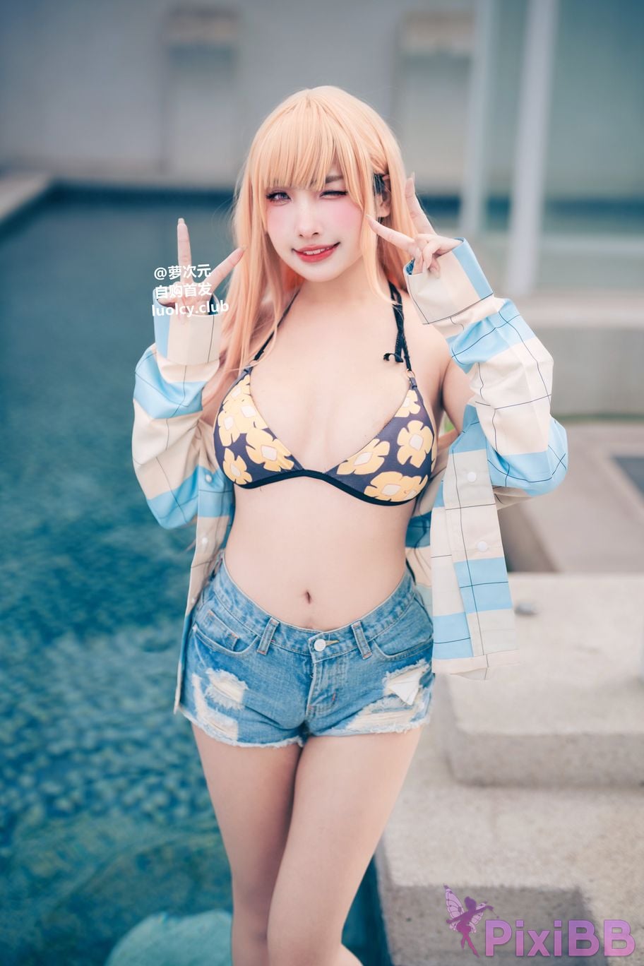 Cosplay Mu Momo Marin Sea Dream Ver. Yong Zhuang PixiBB.COM 037