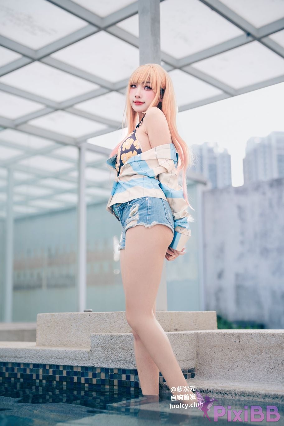 Cosplay Mu Momo Marin Sea Dream Ver. Yong Zhuang PixiBB.COM 039