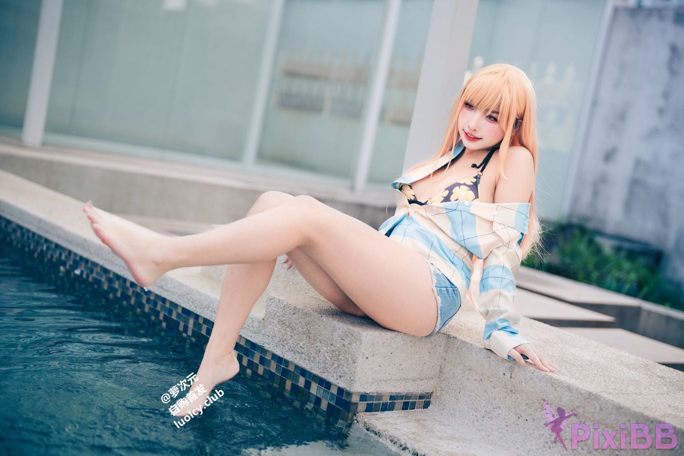 Cosplay Mu Momo Marin Sea Dream Ver. Yong Zhuang PixiBB.COM 040