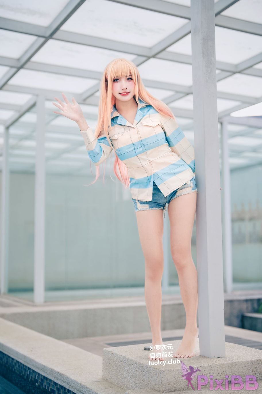 Cosplay Mu Momo Marin Sea Dream Ver. Yong Zhuang PixiBB.COM 046