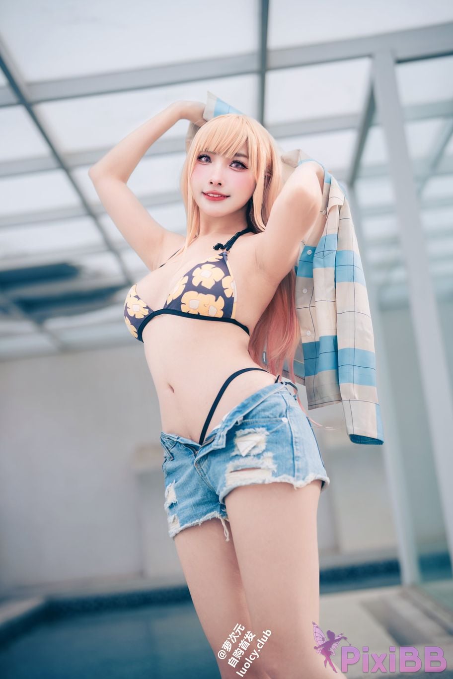 Cosplay Mu Momo Marin Sea Dream Ver. Yong Zhuang PixiBB.COM 058
