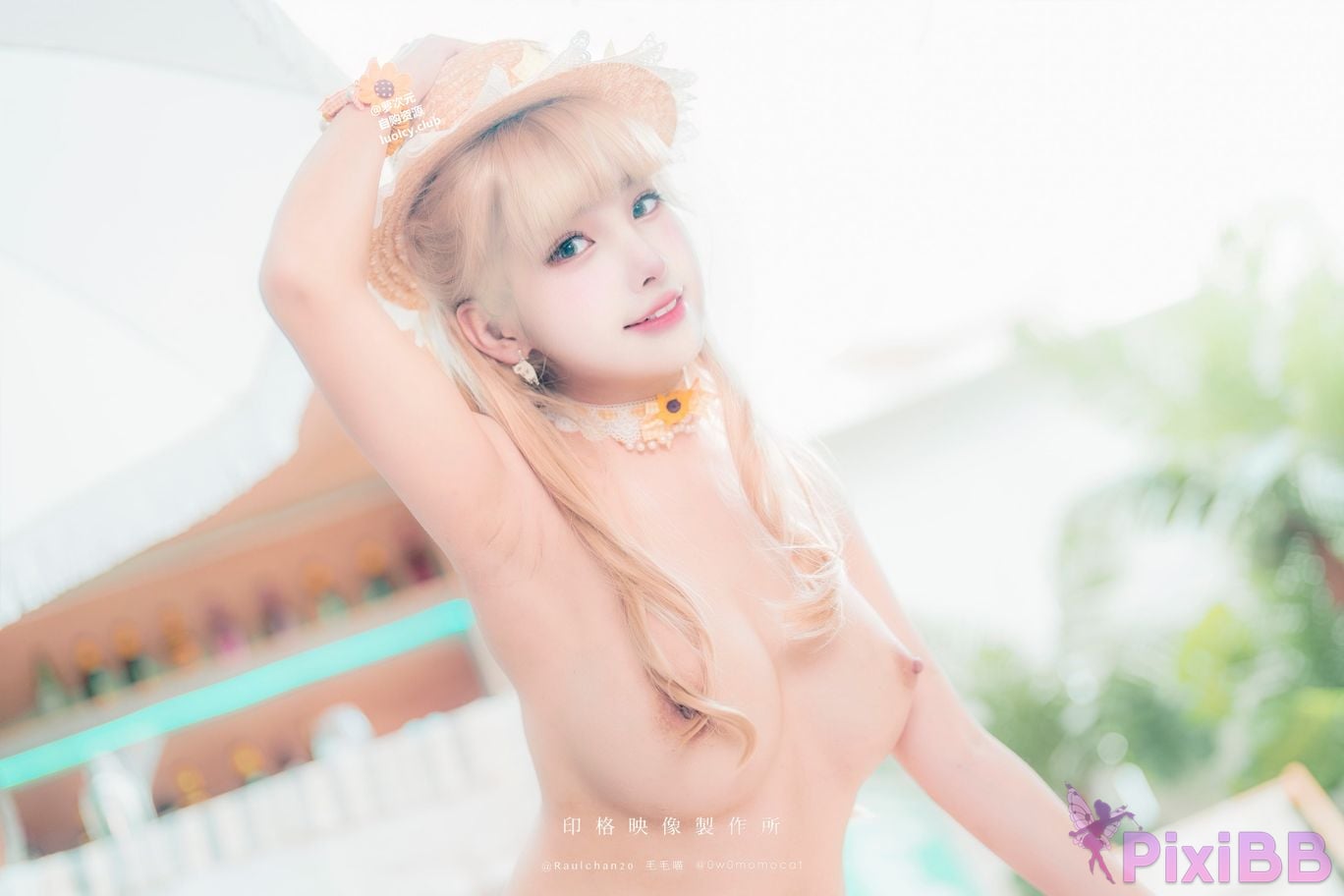 Cosplay Momo Summer Time PixiBB.COM 001