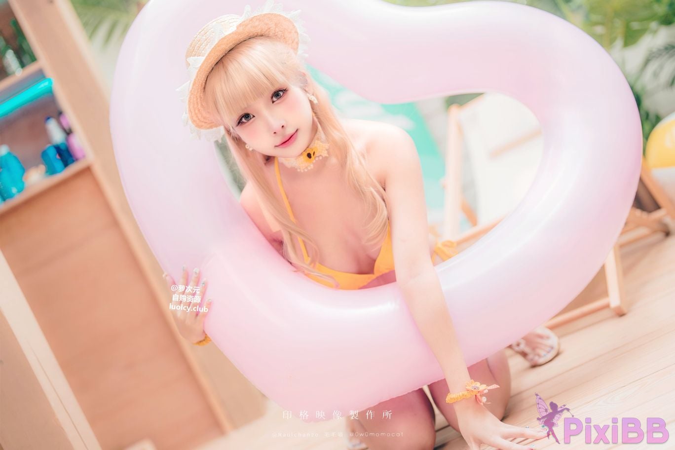 Cosplay Momo Summer Time PixiBB.COM 009