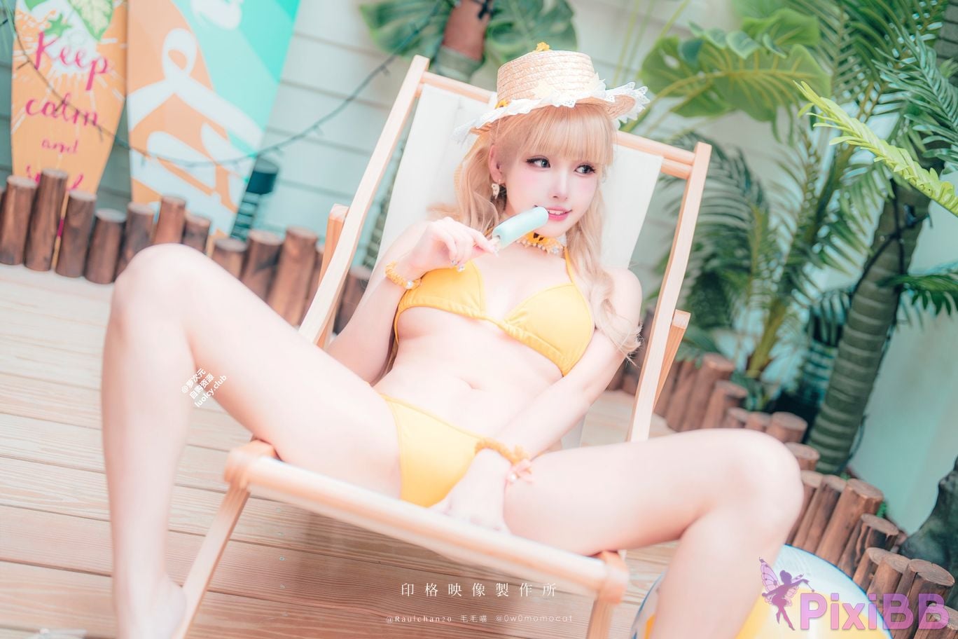 Cosplay Momo Summer Time PixiBB.COM 028