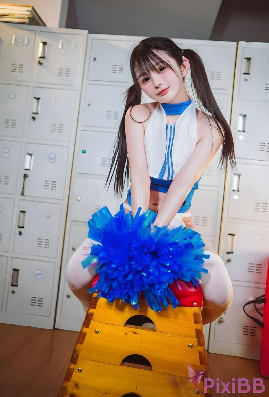 Cosplay Jing Ningning Cheerleading Team PixiBB.COM 016
