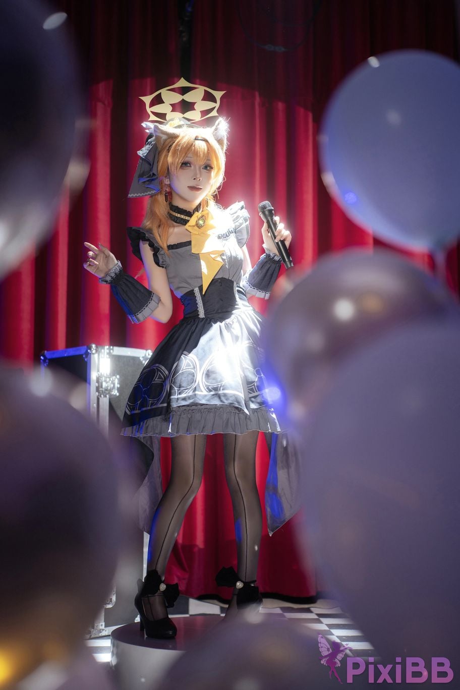 Cosplayer vector fish Blue Archive Idol Mary PixiBB.COM 012