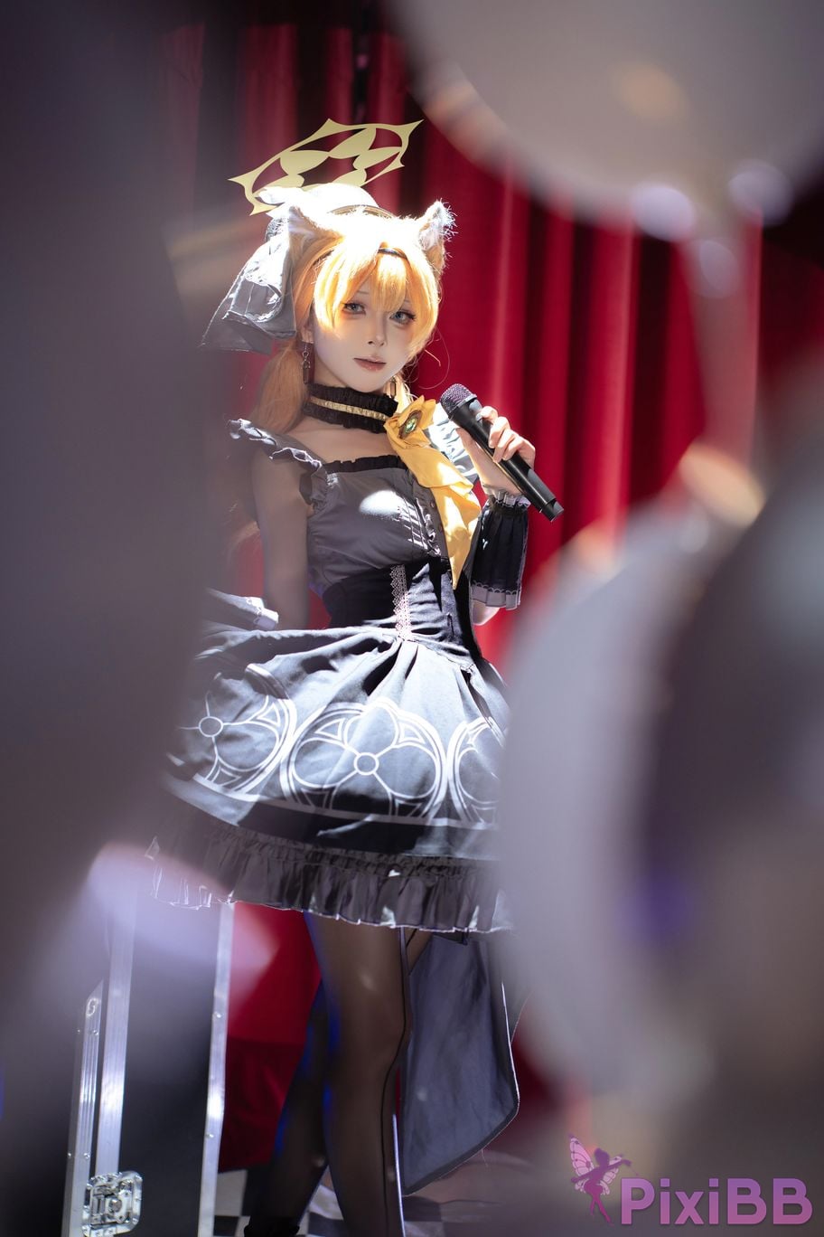 Cosplayer vector fish Blue Archive Idol Mary PixiBB.COM 038