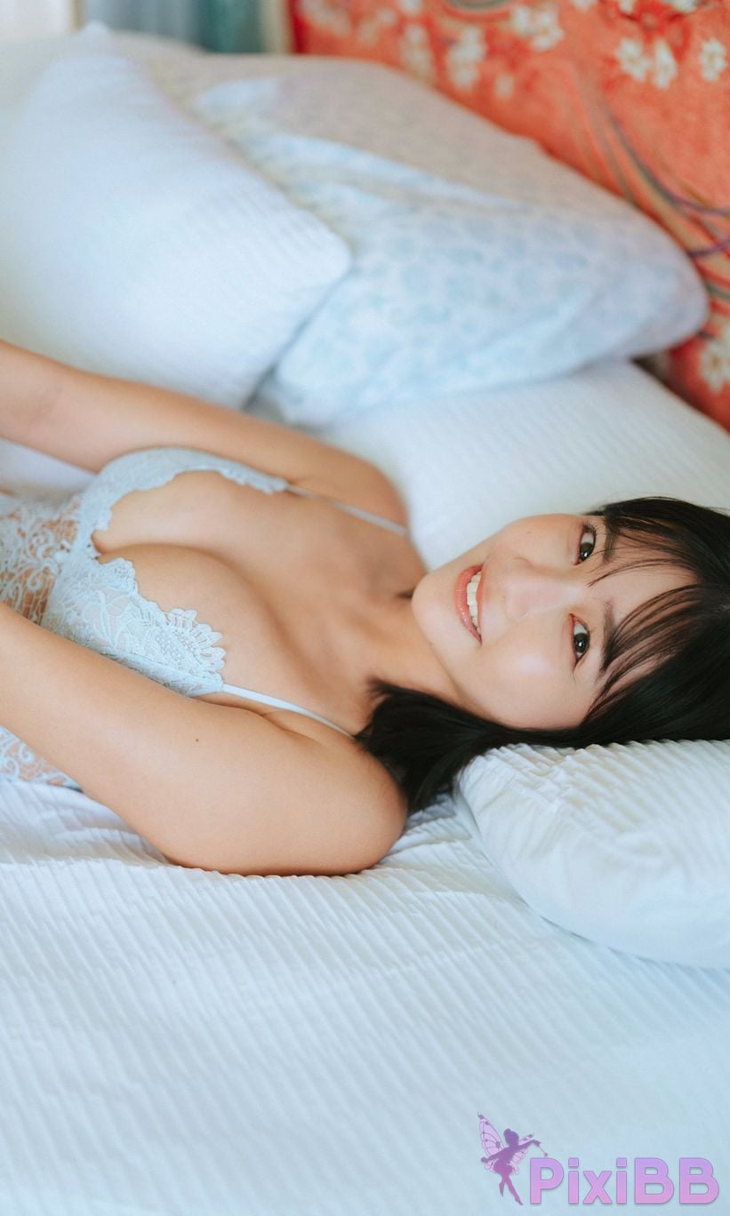 Japanese Idol Amau Kisumi tian yu xi chun Lets go highest reaching point prologue PixiBB.COM 025