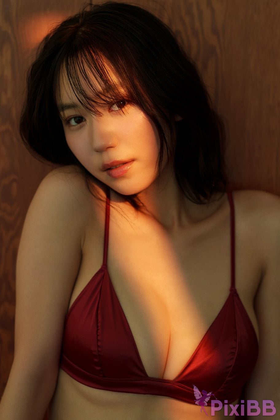 Japanese Idol Sayuri Date rainbow colored shower PARADE digital photo book PixiBB.COM 064
