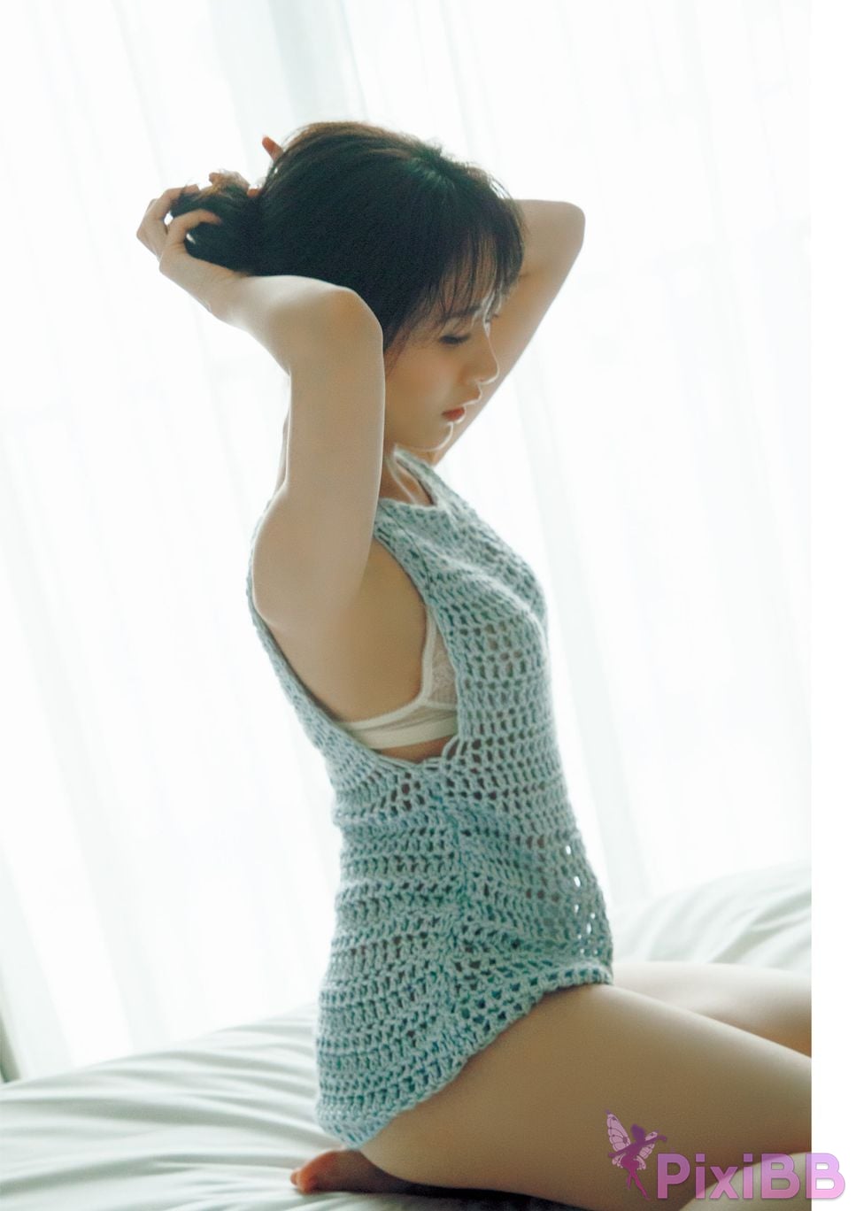 Japanese Idol Chiho Ishida STU48 third photo collection calling PixiBB.COM 003