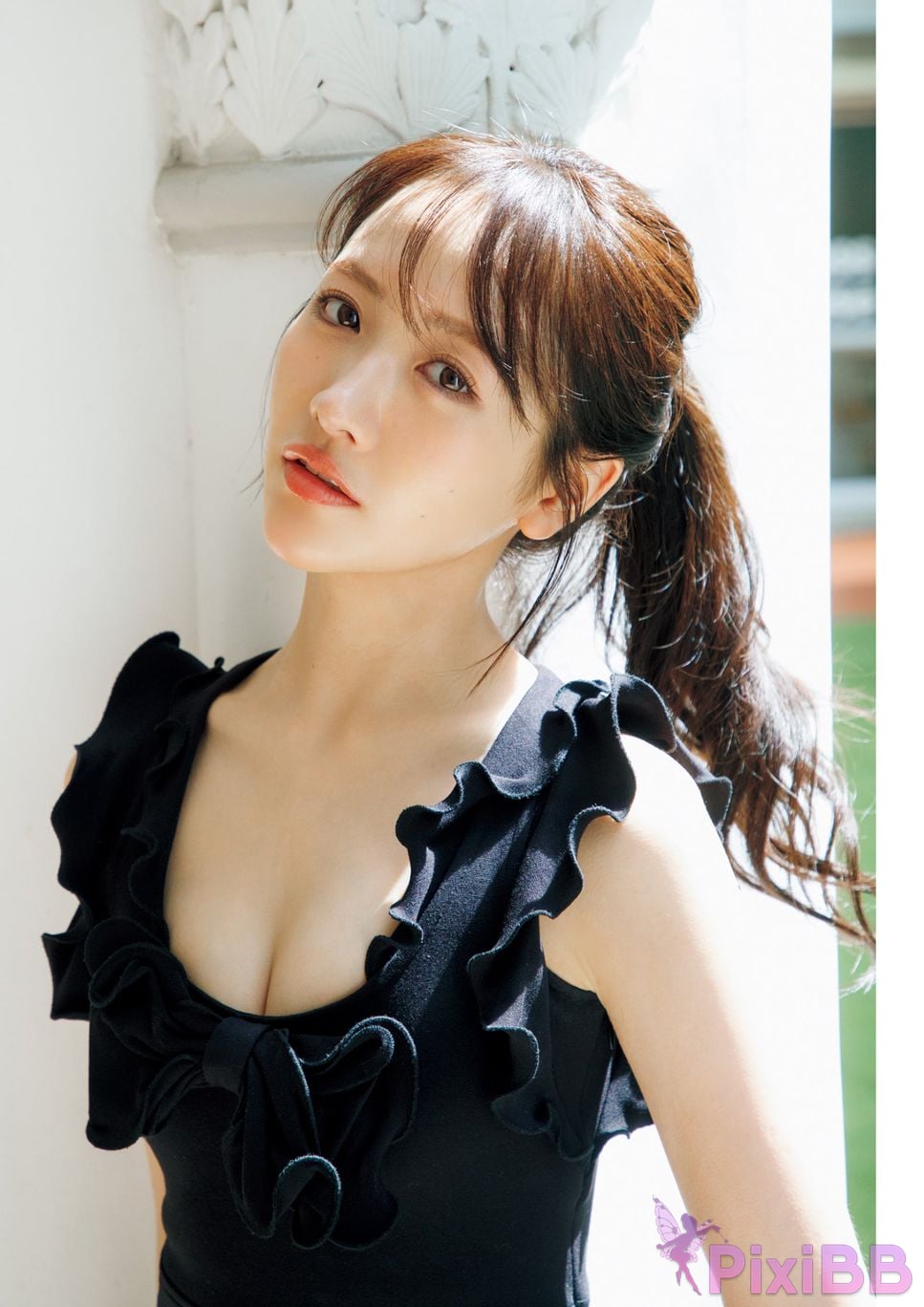 Japanese Idol Chiho Ishida STU48 third photo collection calling PixiBB.COM 016
