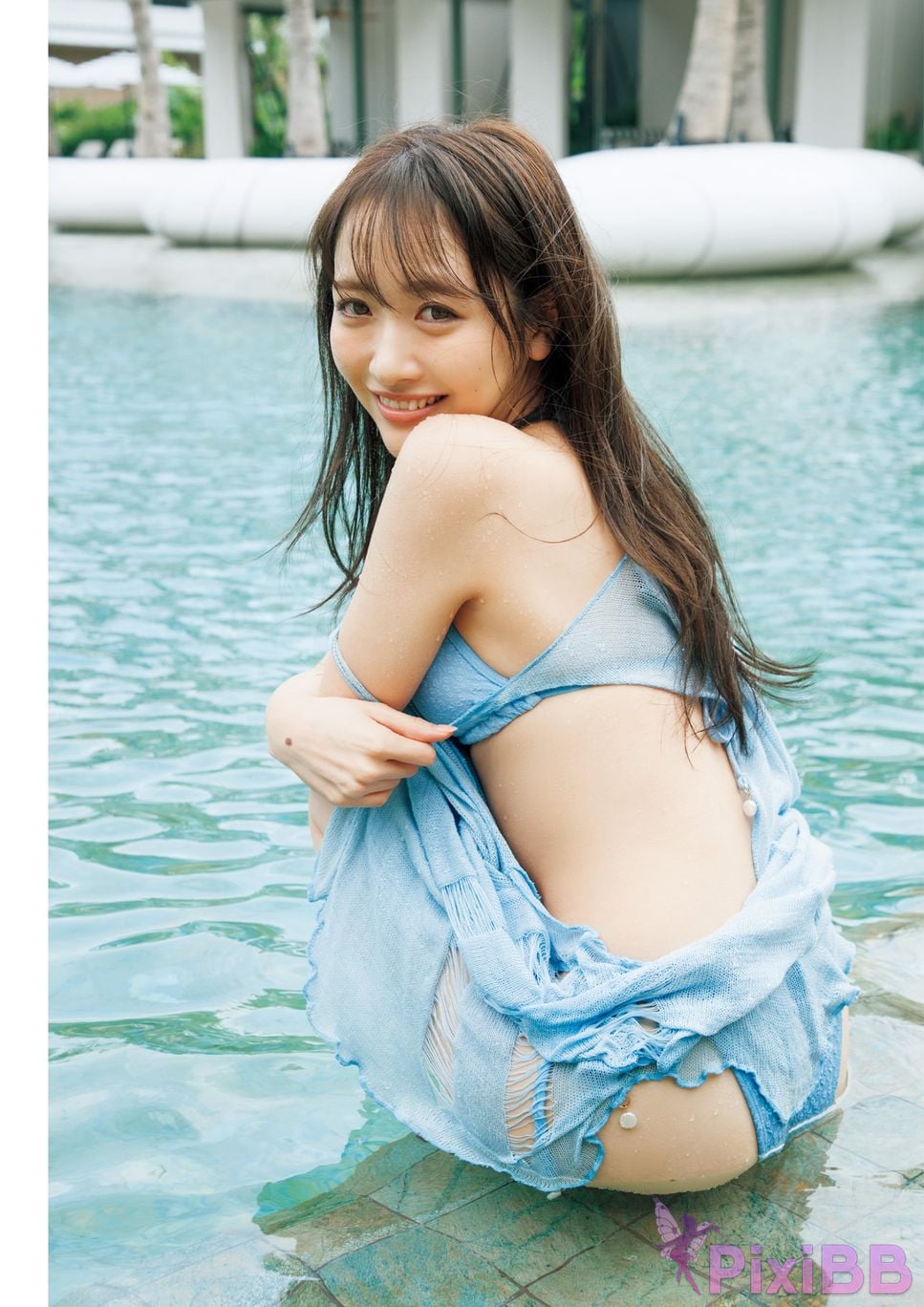 Japanese Idol Chiho Ishida STU48 third photo collection calling PixiBB.COM 025