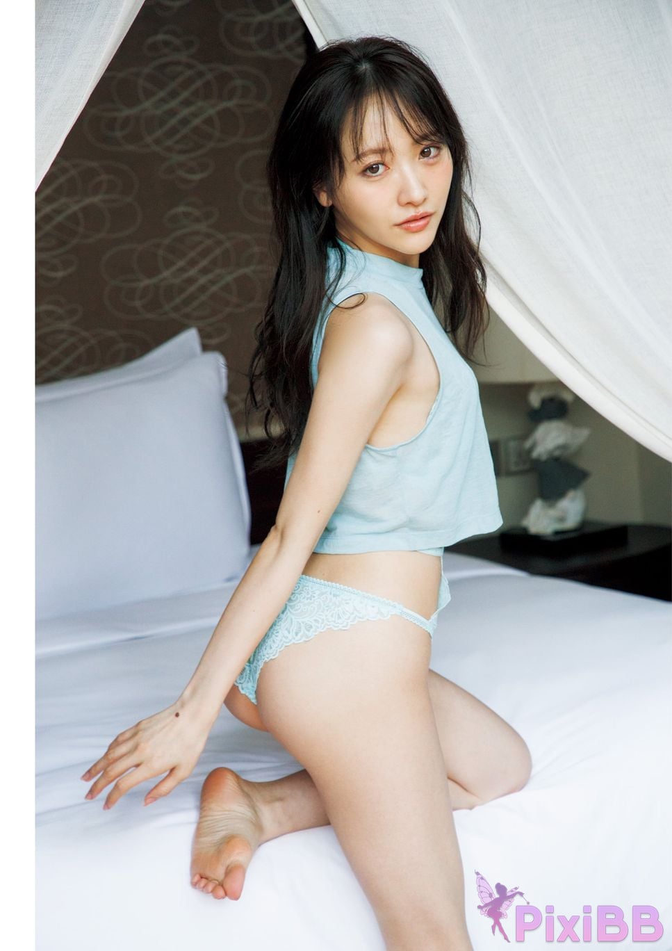 Japanese Idol Chiho Ishida STU48 third photo collection calling PixiBB.COM 067