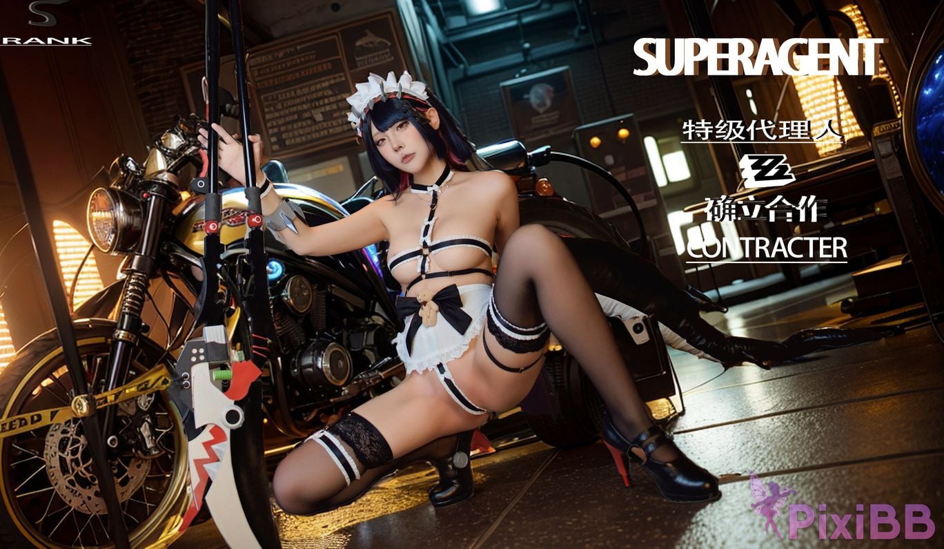 Cosplayer CatDemon Meow cub your cat absolute zero EllenJoe Shark Girl PixiBB.COM 001