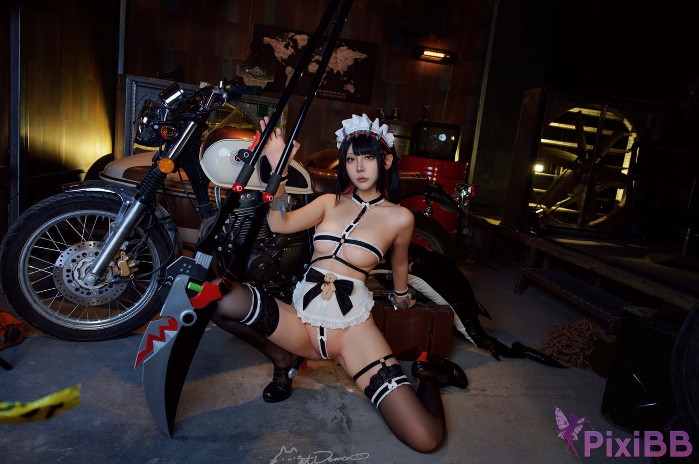 Cosplayer CatDemon Meow cub your cat absolute zero EllenJoe Shark Girl PixiBB.COM 012