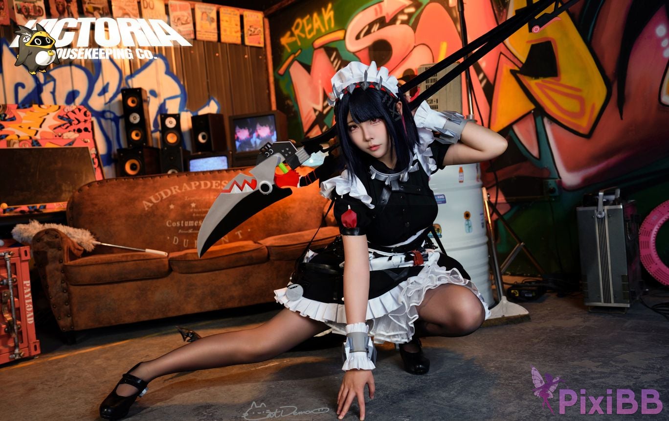 Cosplayer CatDemon Meow cub your cat absolute zero EllenJoe Shark Girl PixiBB.COM 042