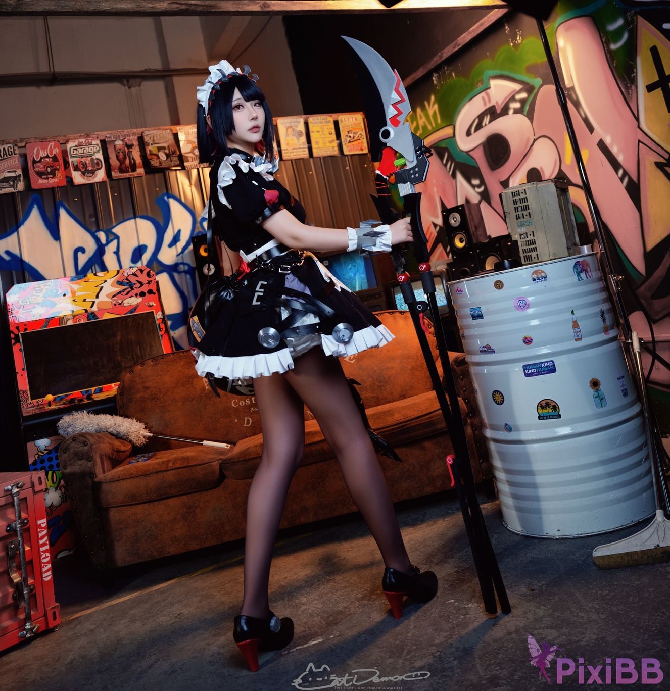 Cosplayer CatDemon Meow cub your cat absolute zero EllenJoe Shark Girl PixiBB.COM 053
