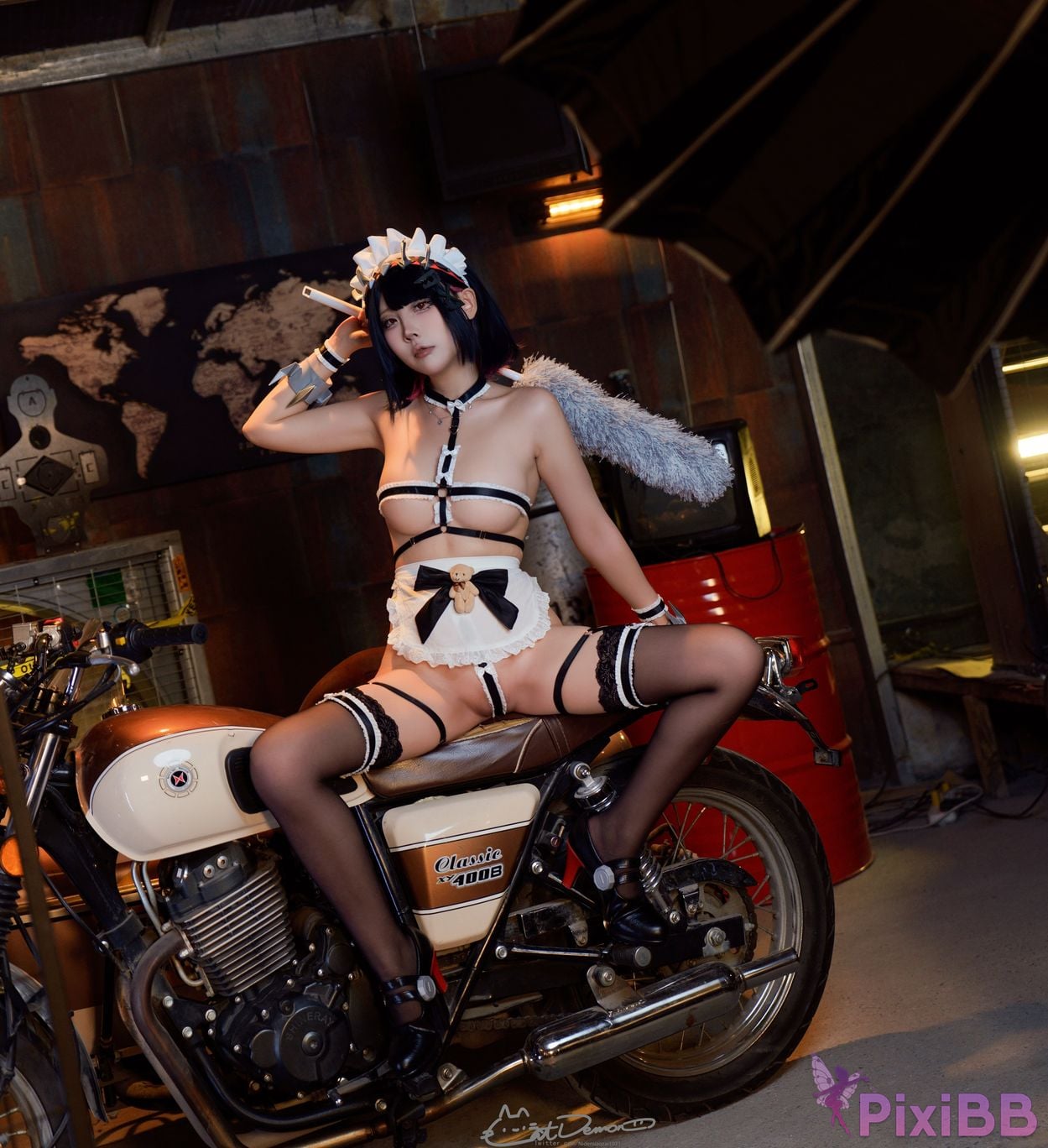 Cosplayer CatDemon Meow cub your cat absolute zero EllenJoe Shark Girl PixiBB.COM 059