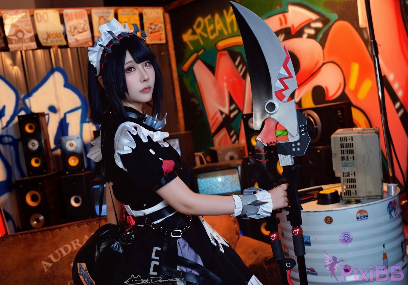 Cosplayer CatDemon Meow cub your cat absolute zero EllenJoe Shark Girl PixiBB.COM 075