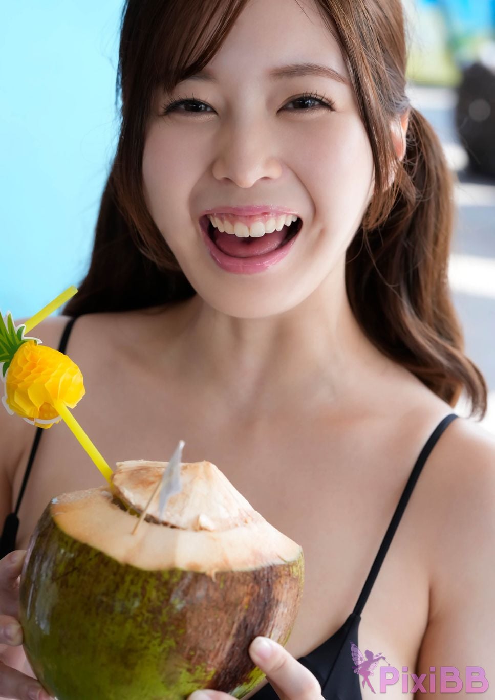 Japanese Idol Kuno Hinano Aira Shuute Bali sex PixiBB.COM 067