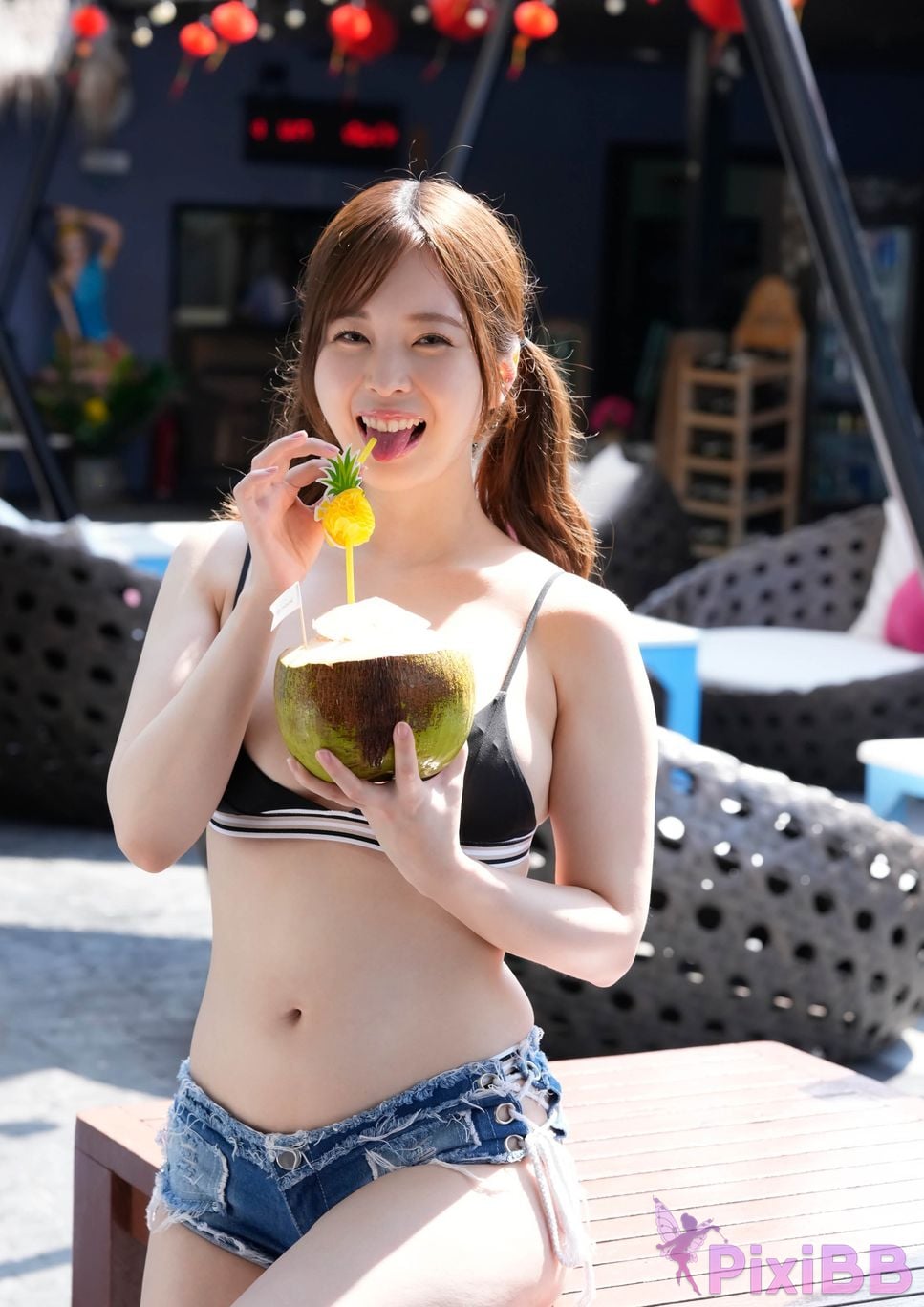 Japanese Idol Kuno Hinano Aira Shuute Bali sex PixiBB.COM 068