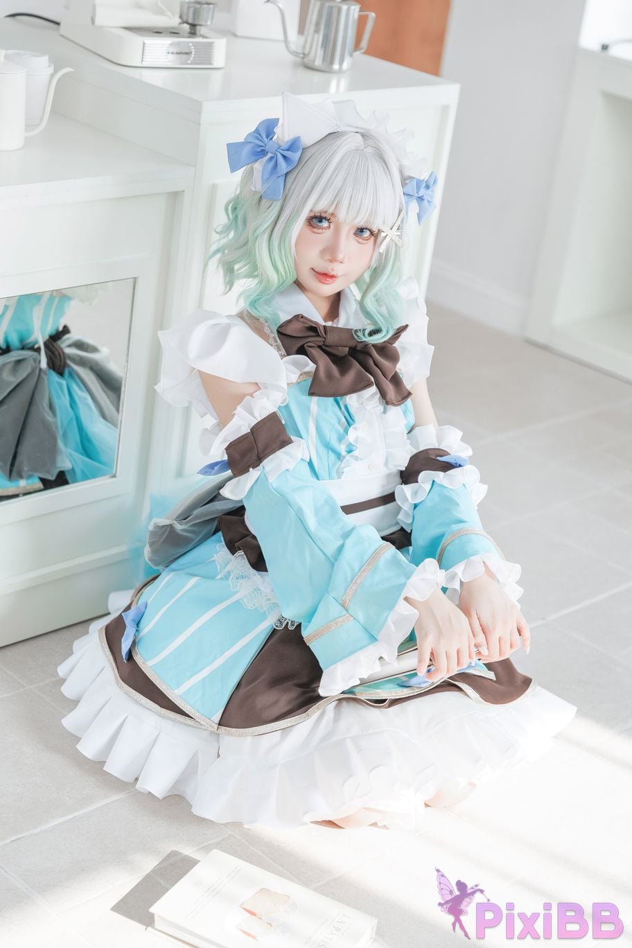 Cosplayer PoppaChan Mint Fantome PixiBB.COM 022