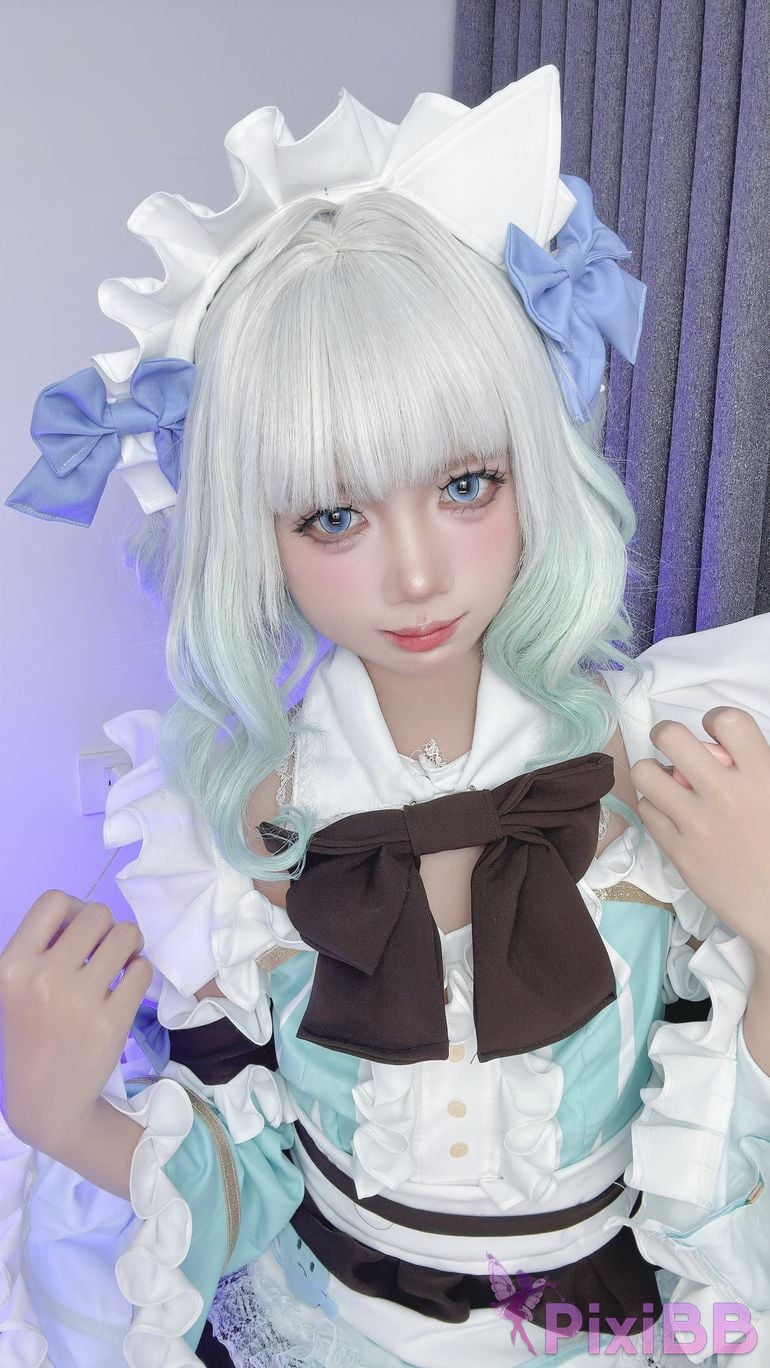 Cosplayer PoppaChan Mint Fantome PixiBB.COM 039