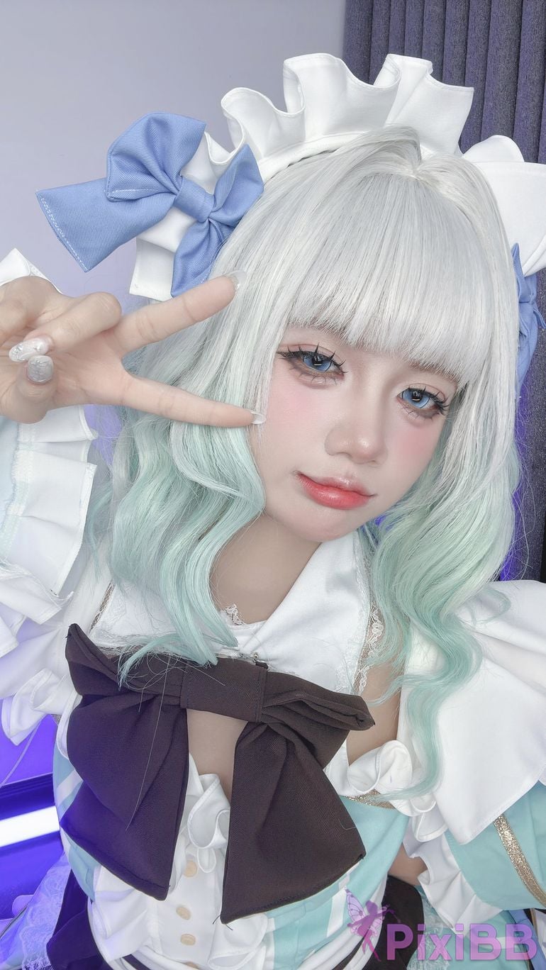 Cosplayer PoppaChan Mint Fantome PixiBB.COM 041