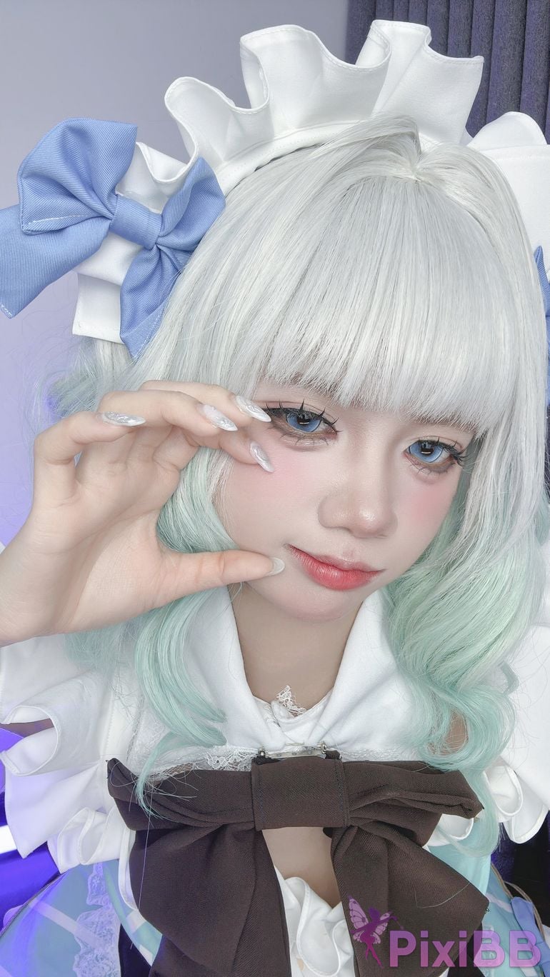 Cosplayer PoppaChan Mint Fantome PixiBB.COM 042
