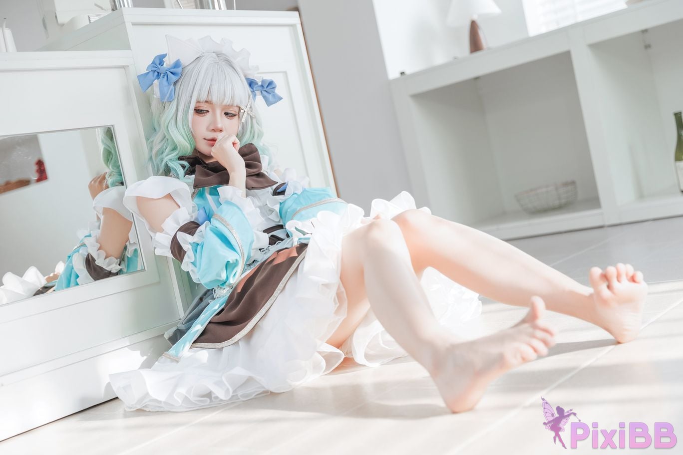 Cosplayer PoppaChan Mint Fantome PixiBB.COM 044